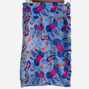 LuLaRoe Disney Mickey Cassie Pencil Skirt
